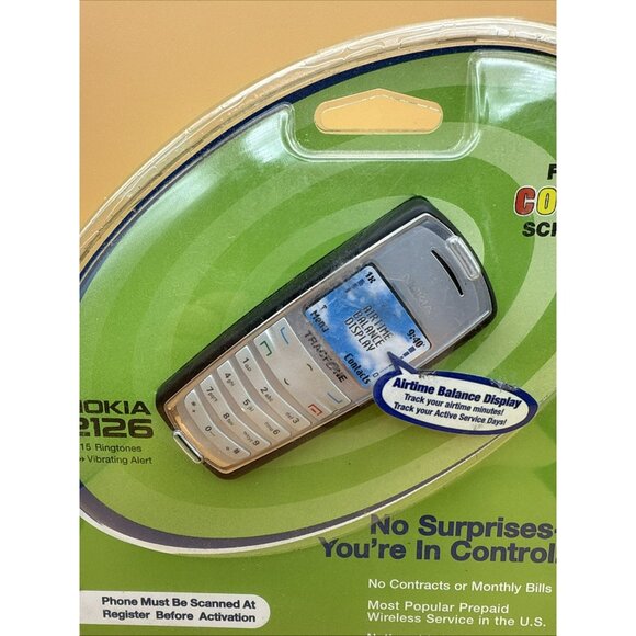 Nokia 2126 Tracfone Nationwide Prepaid Wireless Phone/Factory Sealed - Picture 3 of 7